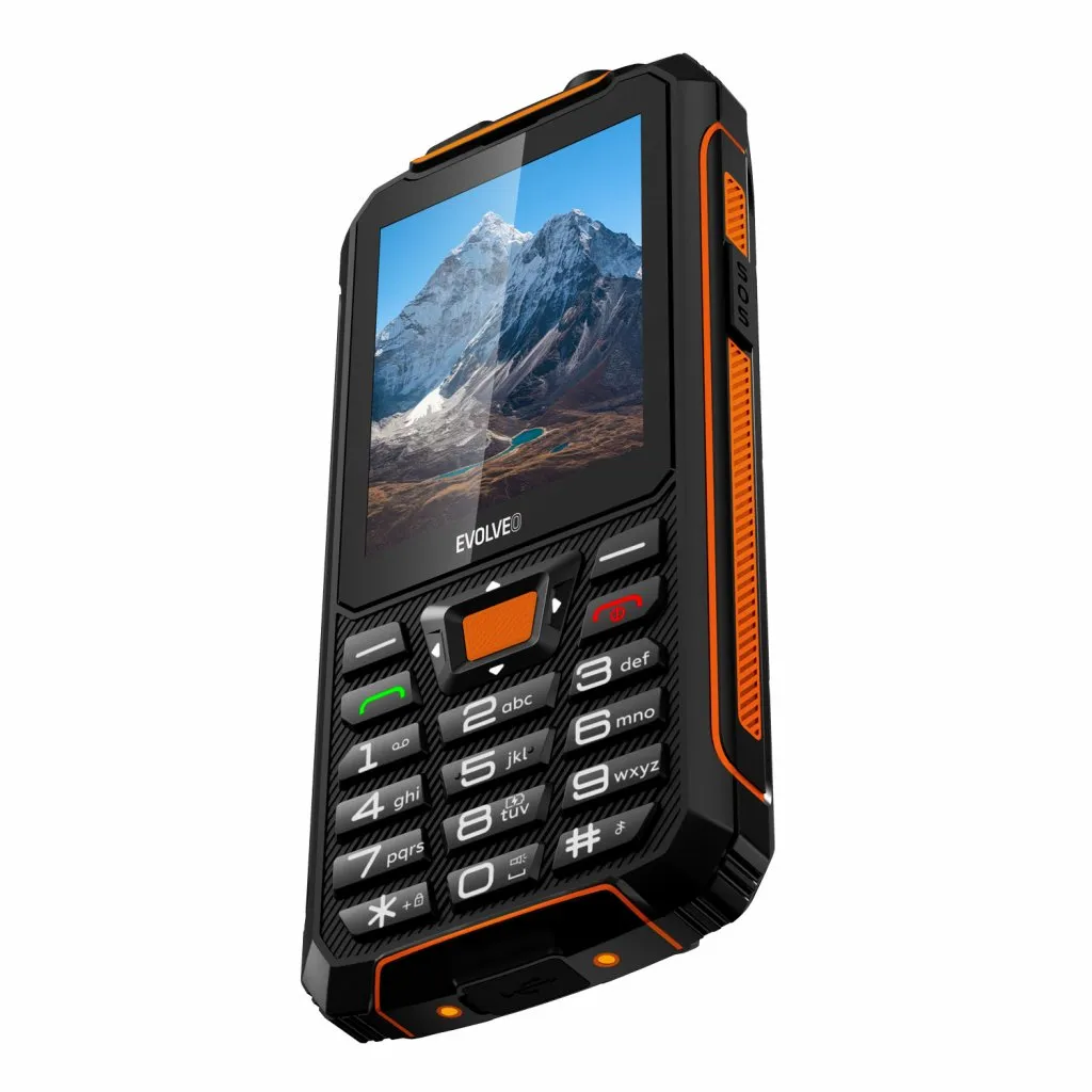 Evolveo StrongPhone Z6 černá-oranžová