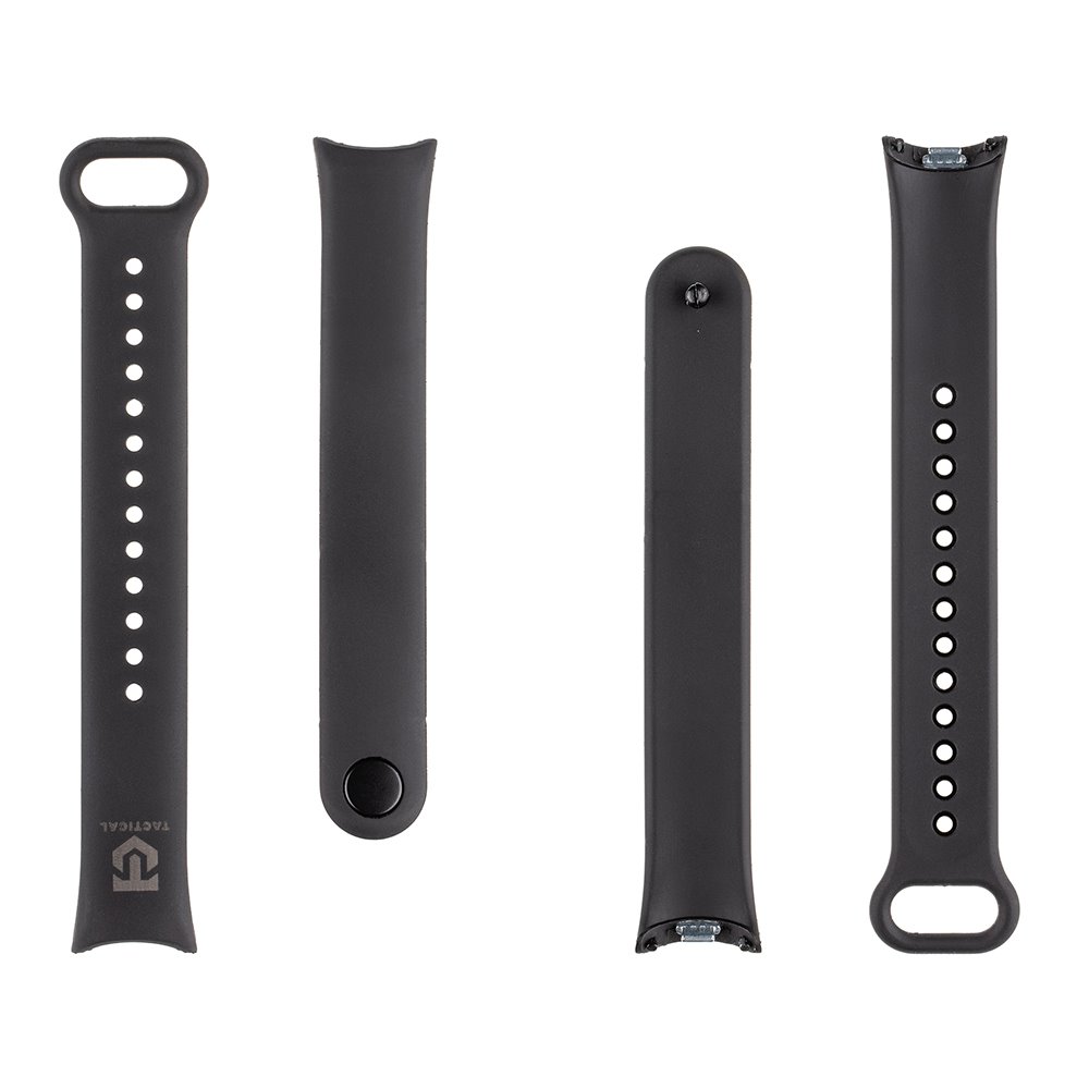 Tactical 846 Silikonový Řemínek pro Xiaomi Smart Band 8 Black