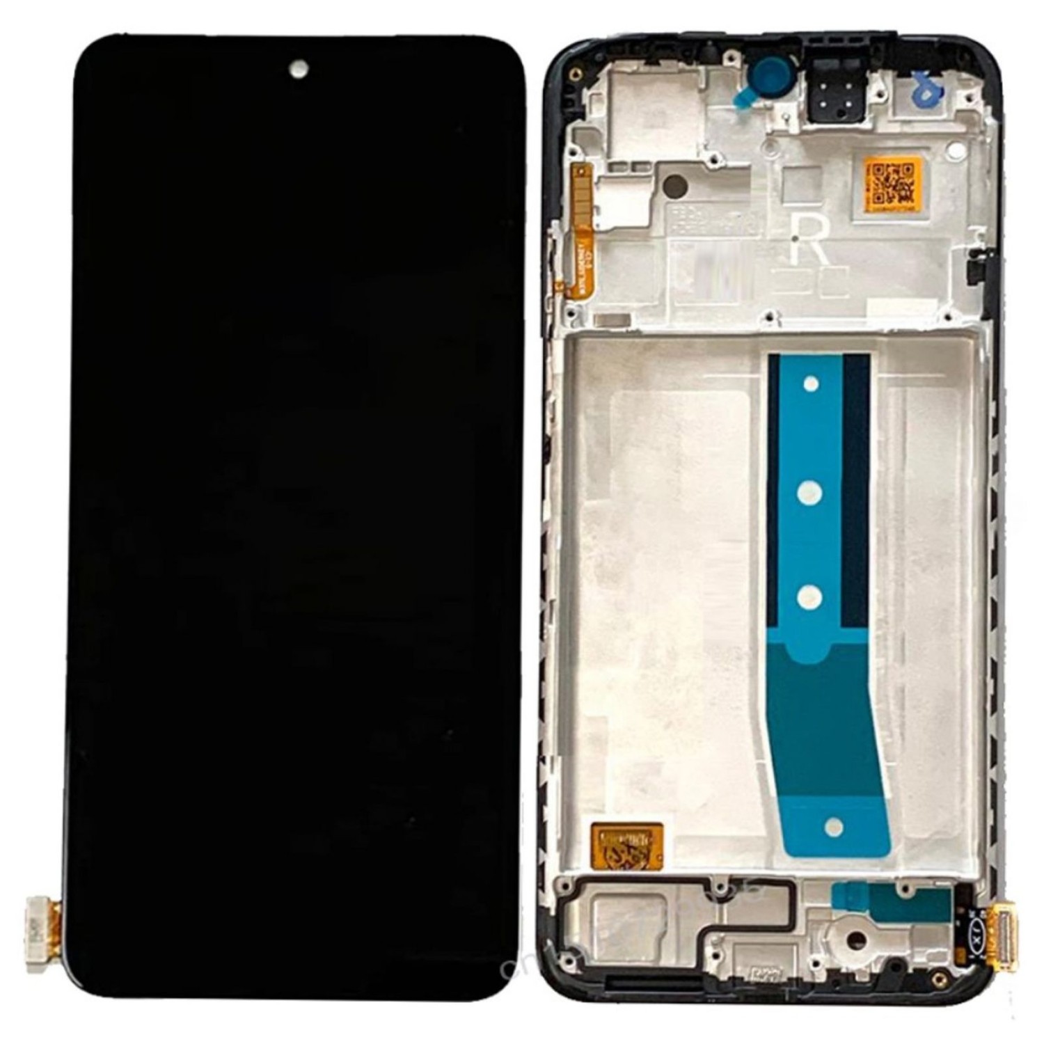 LCD + dotyk + přední kryt pro Xiaomi Redmi 12 4G, black (Service Pack)