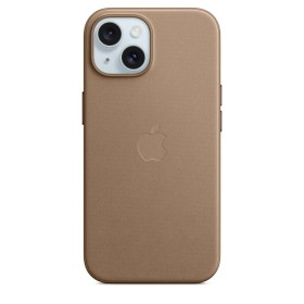 Zadní kryt Apple FineWoven MT3C3ZM/A vč. MagSafe pro Apple iPhone 15, taupe