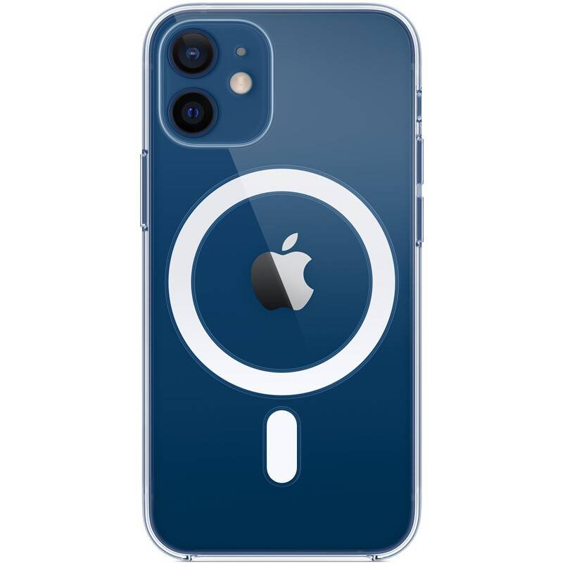 Zadní kryt Apple Clear MHLL3ZE/A vč. MagSafe pro Apple iPhone 12 mini, transparentní
