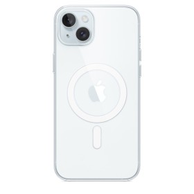 Zadní kryt Apple Clear MT213ZM/A vč. MagSafe pro Apple iPhone 15 Plus, transparentní