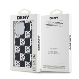 DKNY PC/TPU Checkered Pattern Zadní Kryt pro iPhone 14 Pro Max Black