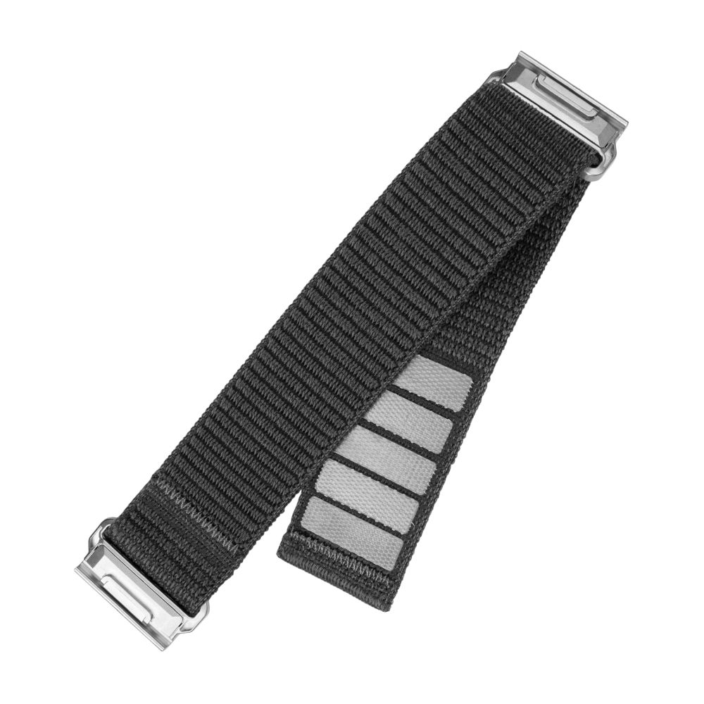 Nylonový řemínek FIXED Nylon Sporty Strap pro Garmin QuickFit 22mm, tmavě šedá