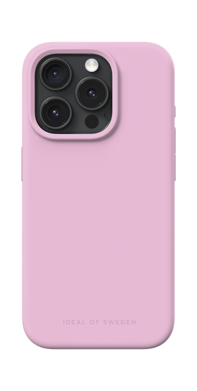 Silikonový ochranný kryt iDeal Of Sweden pro Apple iPhone 15 Pro, bubble gum pink