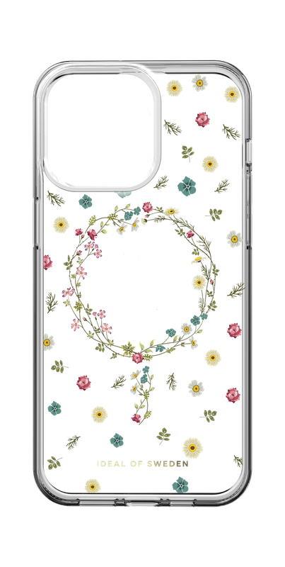 Ochranný kryt s Magsafe Clear Case Mid iDeal Of Sweden pro Apple iPhone 15 Pro Max, petite floral