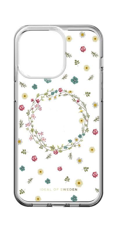 Ochranný kryt s Clear Case Mid iDeal Of Sweden pro Apple iPhone 15 Pro Max, petite floral