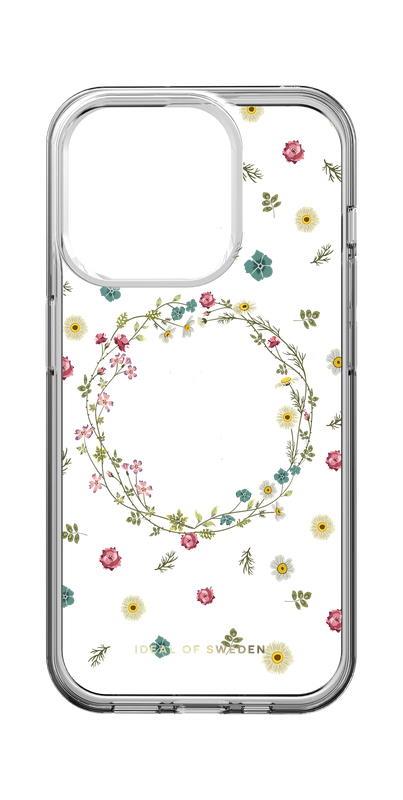 Ochranný kryt s Clear Case Mid iDeal Of Sweden pro Apple iPhone 15 Pro, petite floral