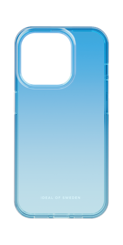 Ochranný kryt s Clear Case Mid iDeal Of Sweden pro Apple iPhone 15 Pro, light blue