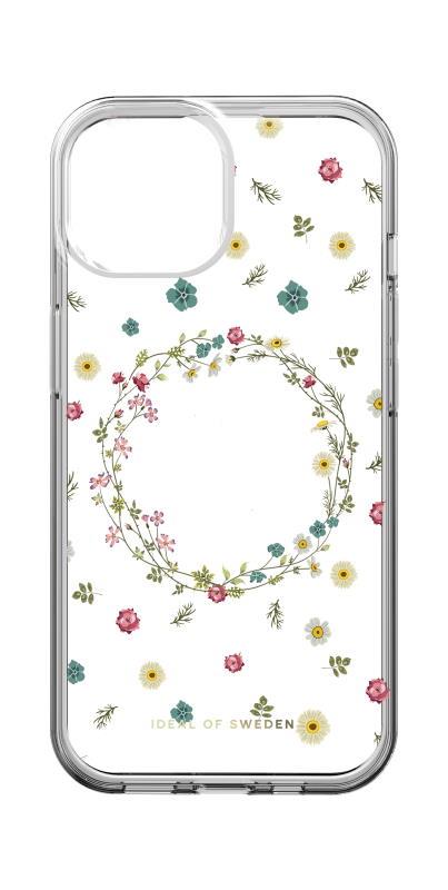 Ochranný kryt s Clear Case Mid iDeal Of Sweden pro Apple iPhone 15, petite floral