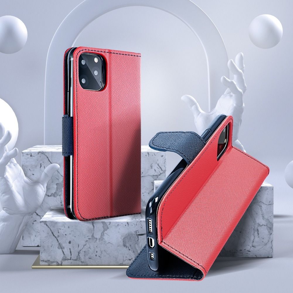 Fancy Book for SAMSUNG S22 red / navy