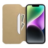 Flipové pouzdro Dual Pocket pro Xiaomi Redmi Note 13 Pro, zlatá