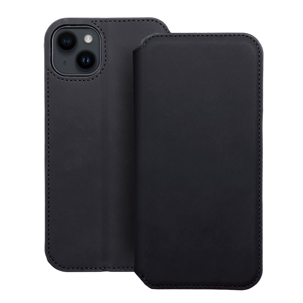 Flipové pouzdro Dual Pocket pro Apple iPhone 14 Plus, černá