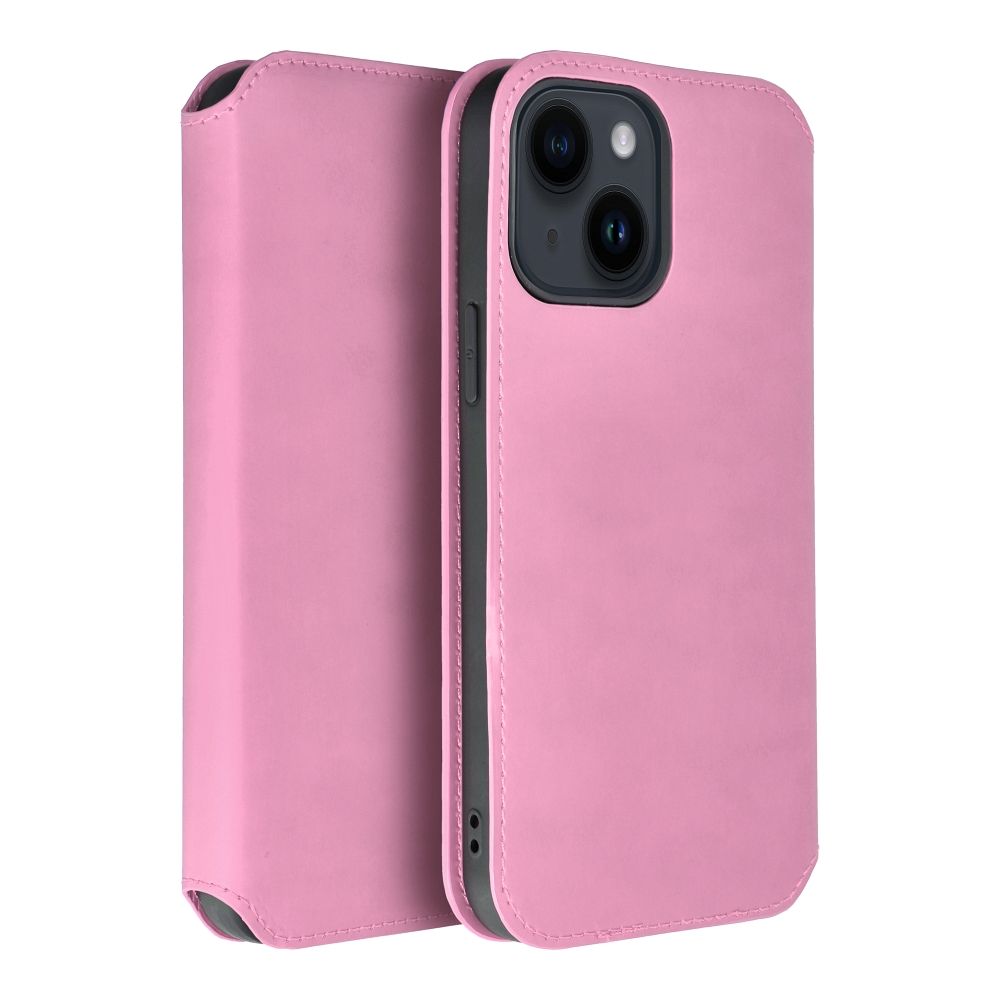 Dual Pocket book for SAMSUNG S24 PLUS light pink