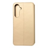 Dual Pocket book for SAMSUNG A35 gold