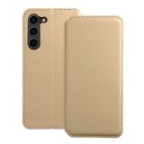 Dual Pocket book for SAMSUNG S24 gold