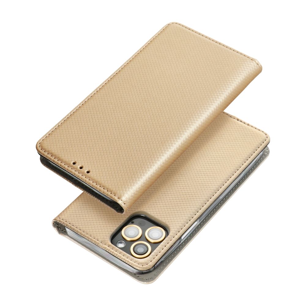 Smart Case book for MOTOROLA MOTO Edge 50 FUSION gold