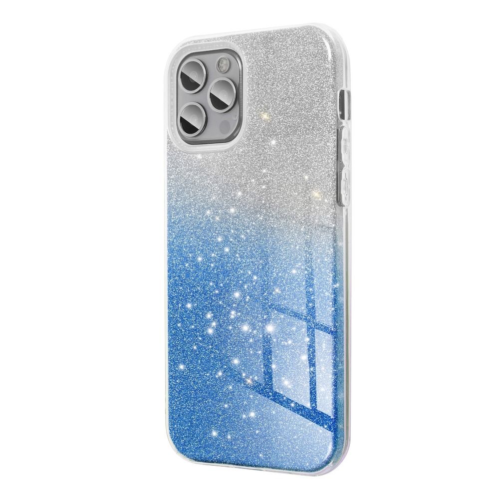 Zadní kryt Shining Case pro Apple iPhone 7 Plus/8 Plus, čirá modrá