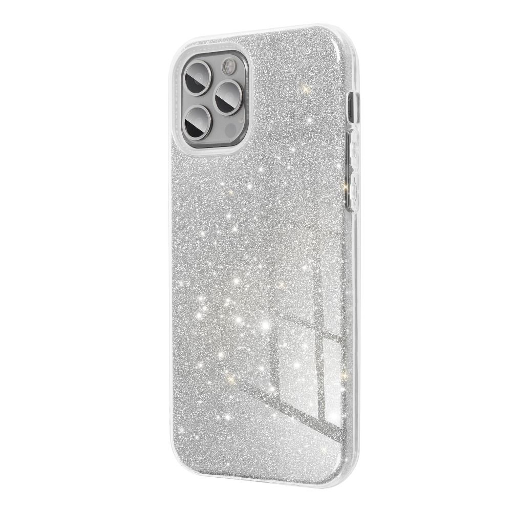 Zadní kryt Shining Case pro Samsung Galaxy A51, stříbrná