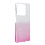 SHINING Case for XIAOMI Redmi NOTE 13 5G clear/pink