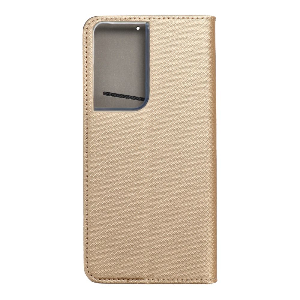 Smart Case Book for  SAMSUNG S21 Ultra  gold