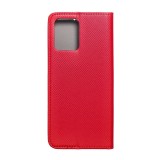 Smart Case book for MOTOROLA MOTO G53 5G red