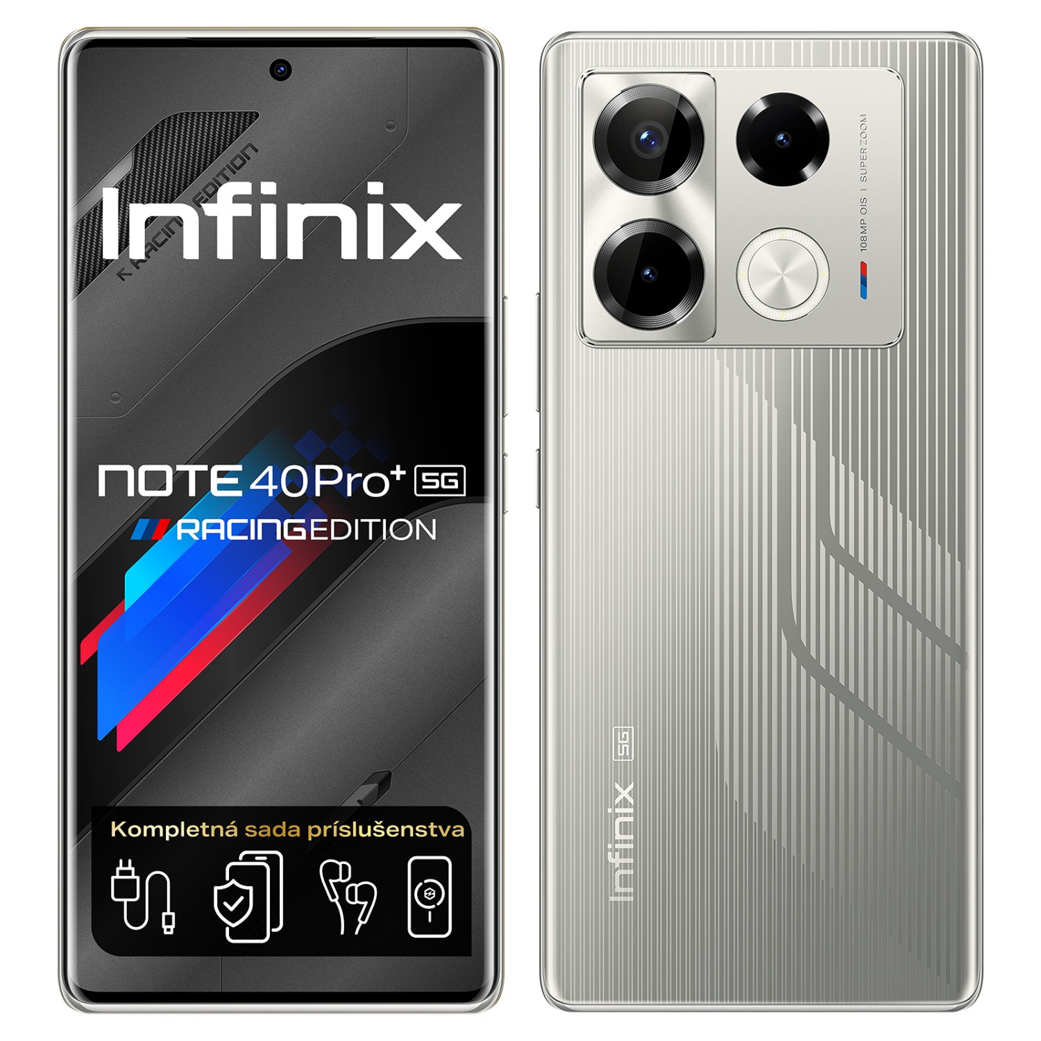 Infinix Note 40 Pro+ 5G 12GB/256GB Racing Grey