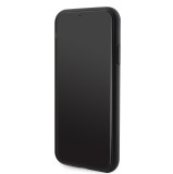Karl Lagerfeld PU Saffiano Karl and Choupette NFT Zadní Kryt pro iPhone XR Black