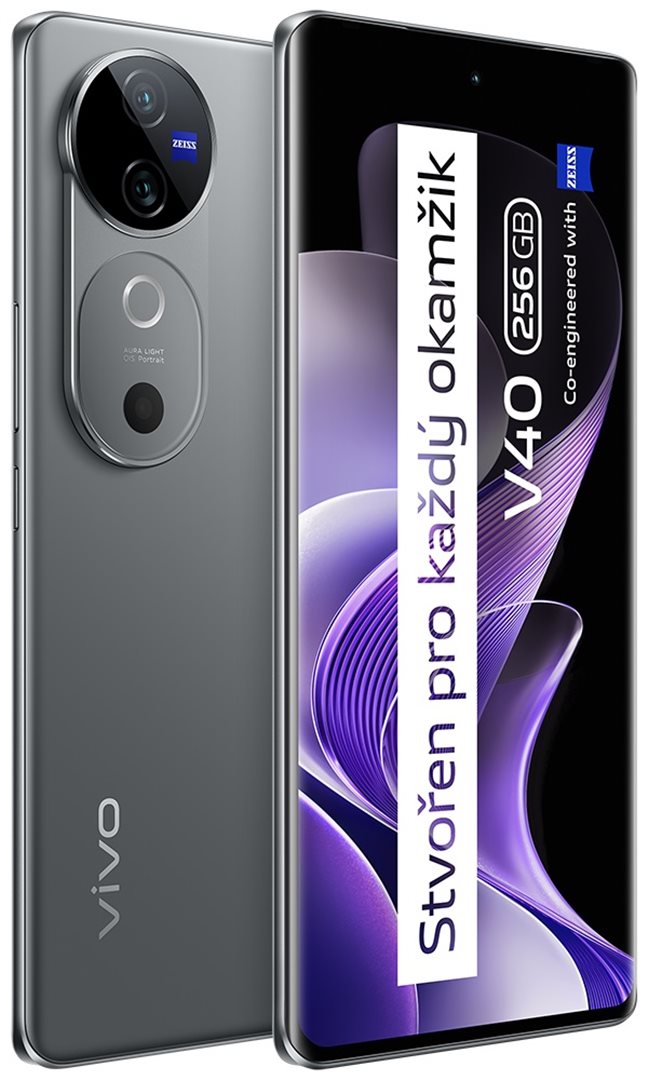 Vivo V40 5G 8GB/256GB Stellar Silver