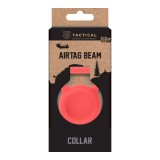 Tactical Airtag Beam Collar Red