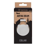 Tactical Airtag Beam Collar White