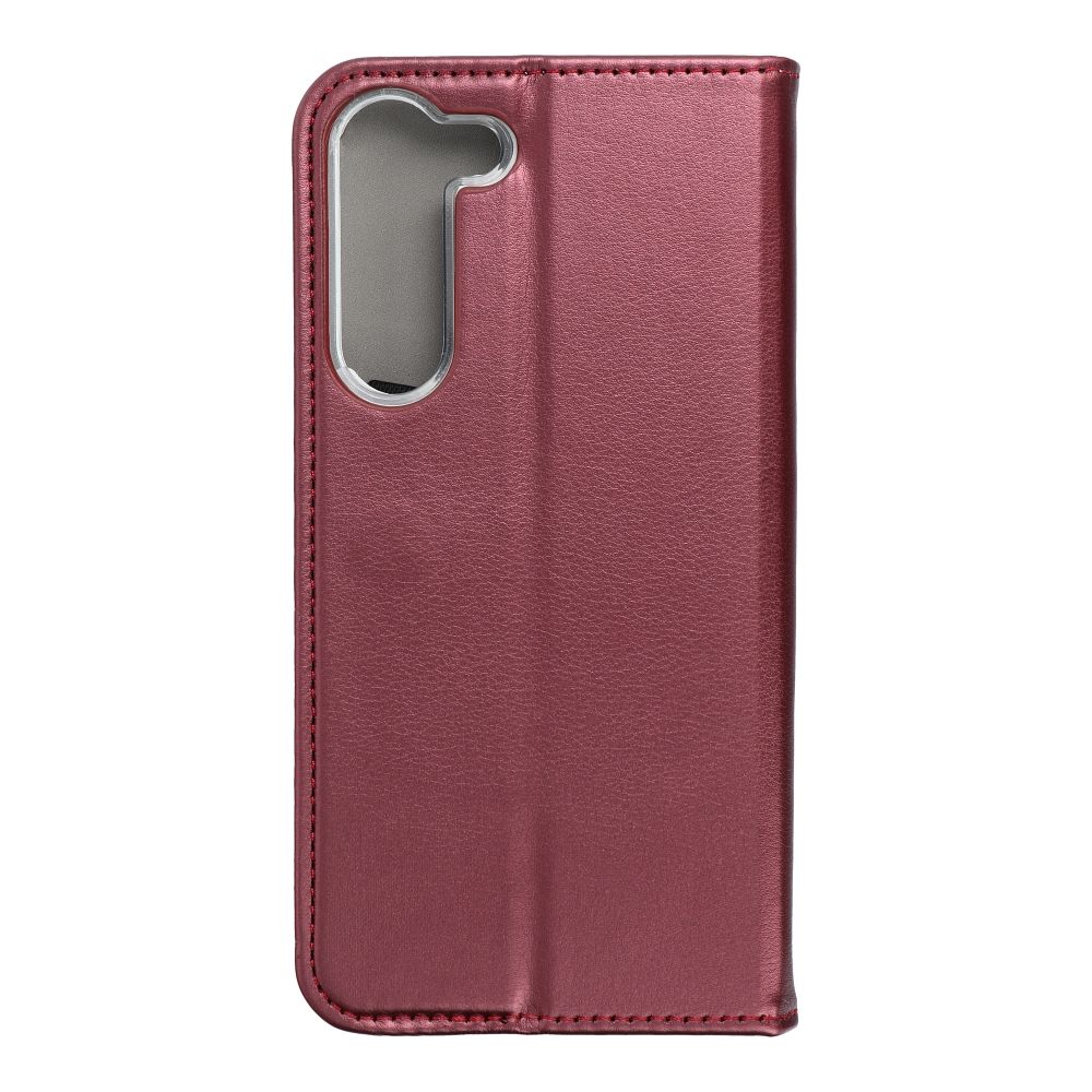 Smart Magneto book case for SAMSUNG S23 PLUS burgundy