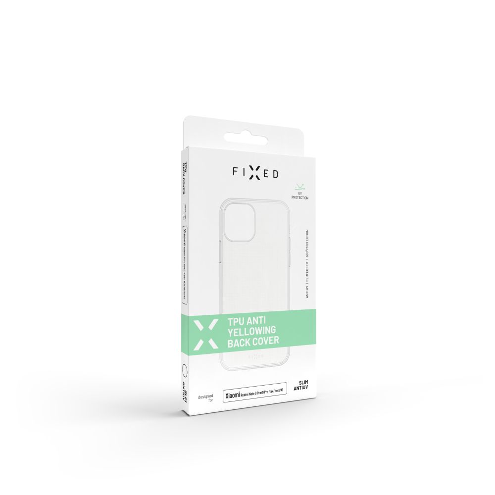Zadní TPU gelový kryt FIXED Story AntiUV pro Oppo Reno12 F 5G, čirá (obrázek 3)