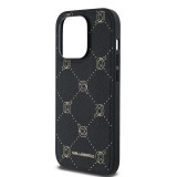 Karl Lagerfeld PU Karl Heads Pattern Magsafe Zadní Kryt pro iPhone 14 Pro Max Black