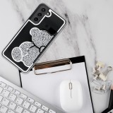 Zadní kryt TEDDY BEAR Case pro Samsun Galaxy A55 5G, stříbrná