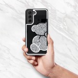 Zadní kryt TEDDY BEAR Case pro Samsun Galaxy A15 4G / A15 5G, stříbrná