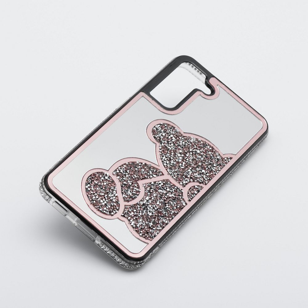 Zadní kryt TEDDY BEAR Case pro Apple iPhone 13 Pro, růžová