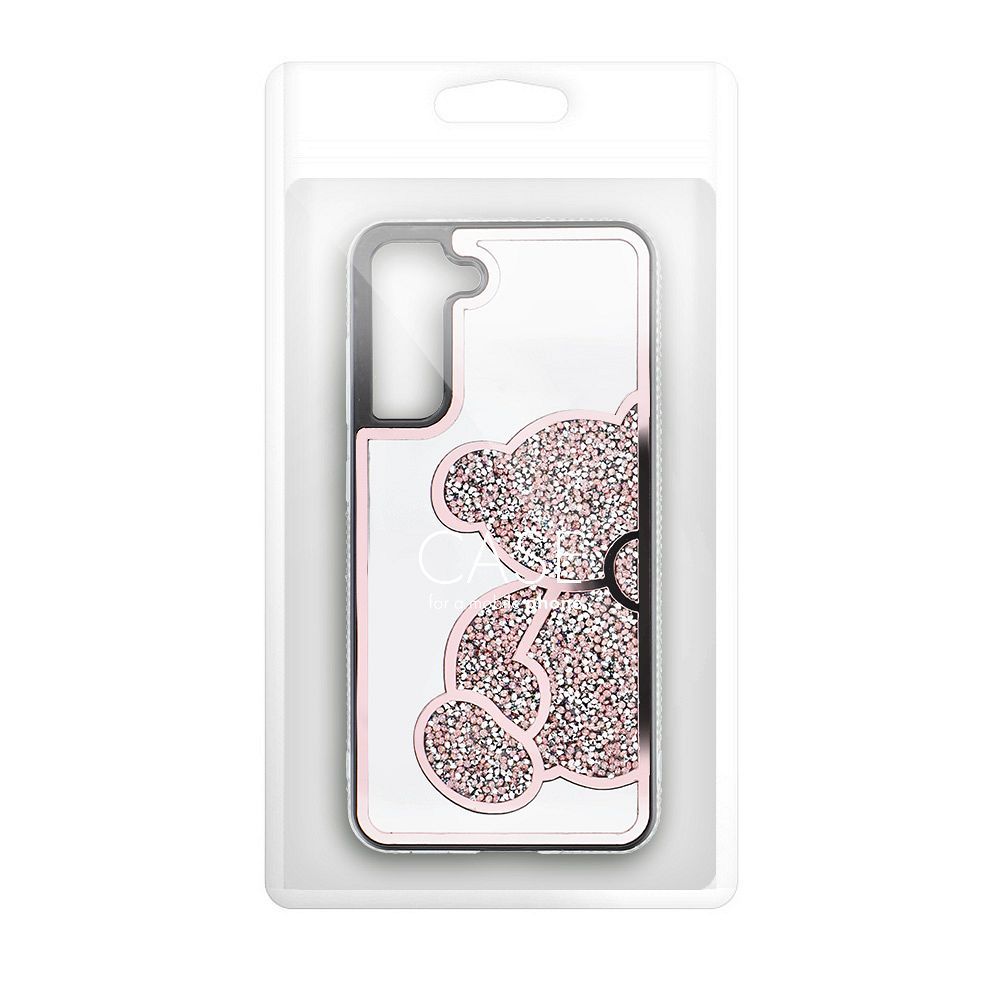 Zadní kryt TEDDY BEAR Case pro Apple iPhone 13 Pro, růžová