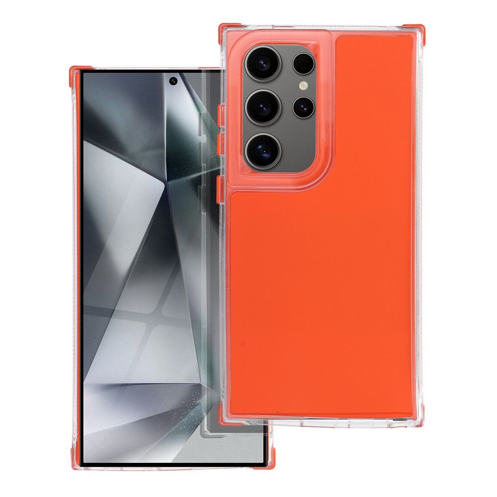 Zadní kryt MATRIX Case pro Samsung Galaxy A15 4G / A15 5G, oranžová