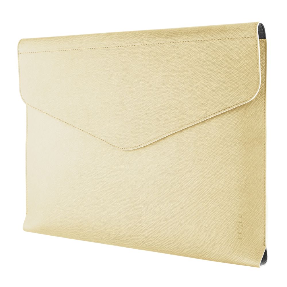 Pouzdro na notebook FIXED Siena pro notebooky o úhlopříčce do 15,3" světle žluté