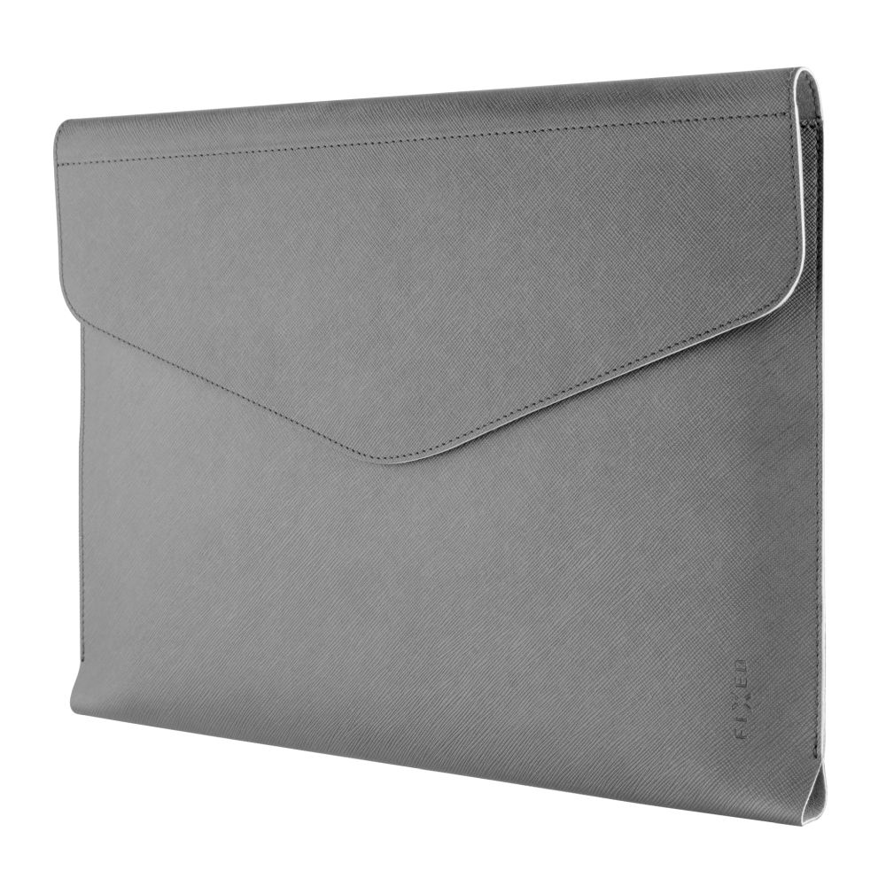 Pouzdro na notebook FIXED Siena pro notebooky o úhlopříčce do 15,3" šedé