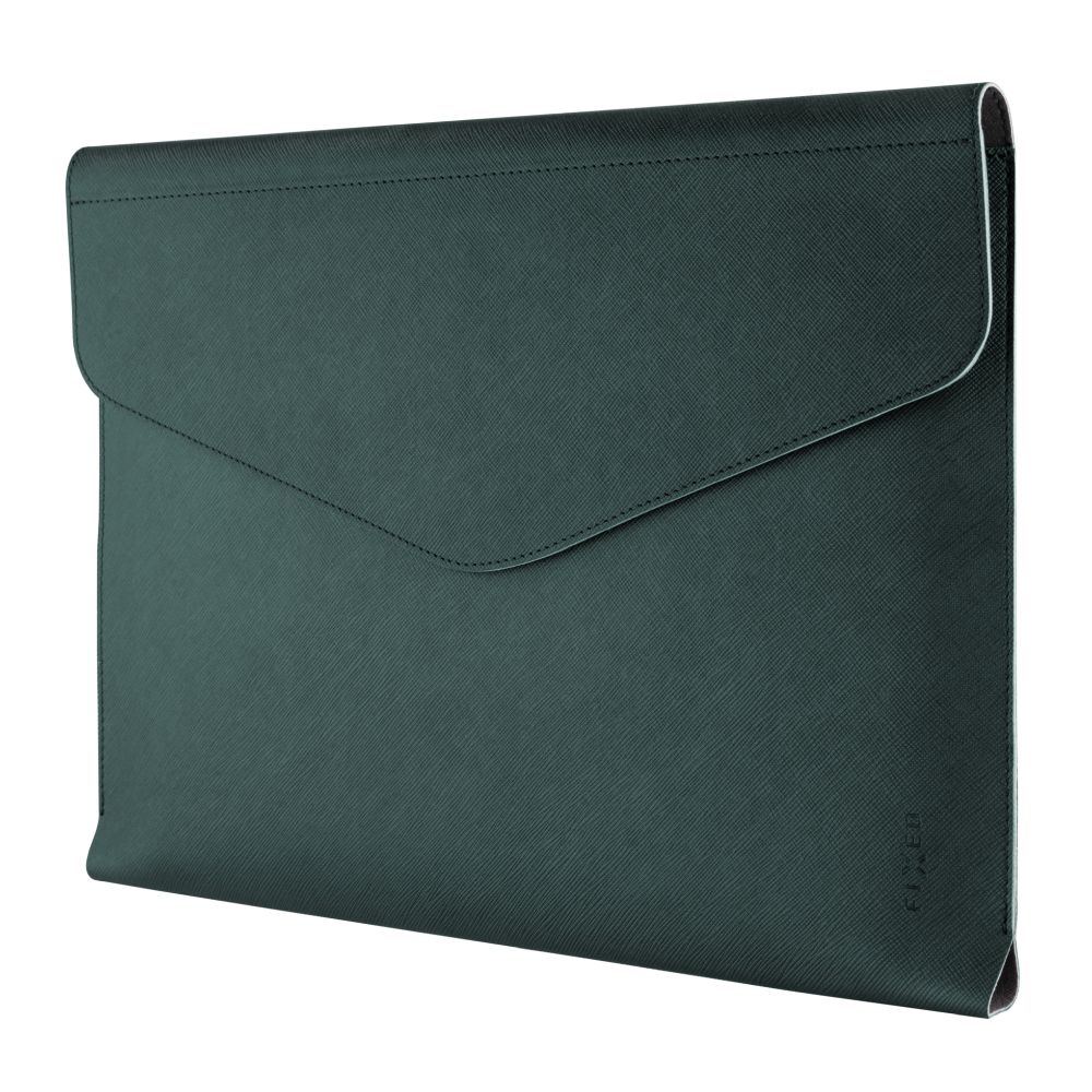 Pouzdro na notebook FIXED Siena pro notebooky o úhlopříčce do 15,3" tmavě zelené