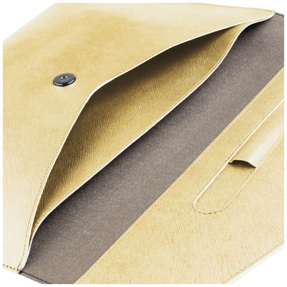 Pouzdro FIXED Siena pro notebooky a tablety do 13", světle žluté