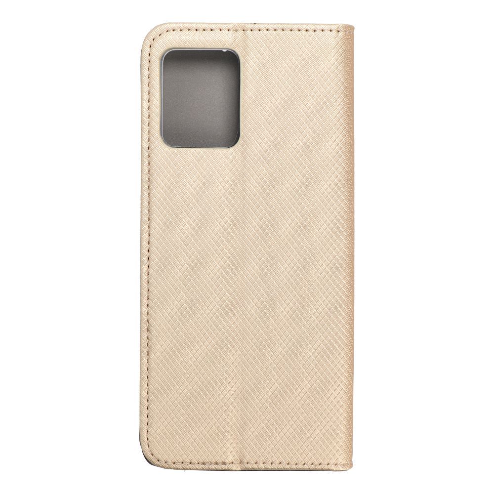 Smart Case book for MOTOROLA MOTO G14 gold