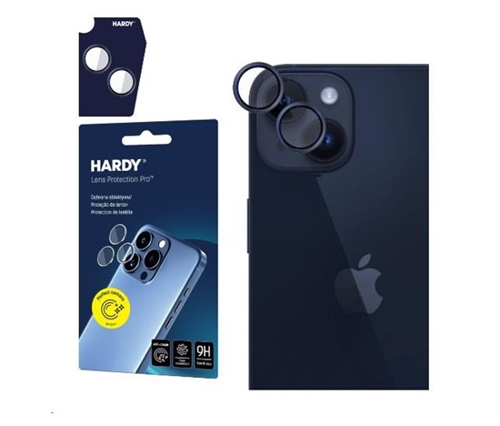 3mk ochrana kamery HARDY Lens Protection Pro pro Apple iPhone 14/14 Plus, šedá