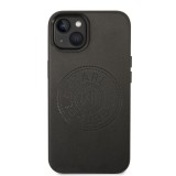 Karl Lagerfeld PU Leather Perforated Logo Zadní Kryt pro iPhone 14 Plus Black