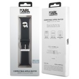 Karl Lagerfeld Karl Head NFT Řemínek pro Apple Watch 42/44/45/49 Black