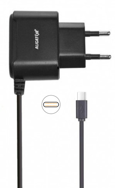 Aligator adaptér s USB-C konektorem černá