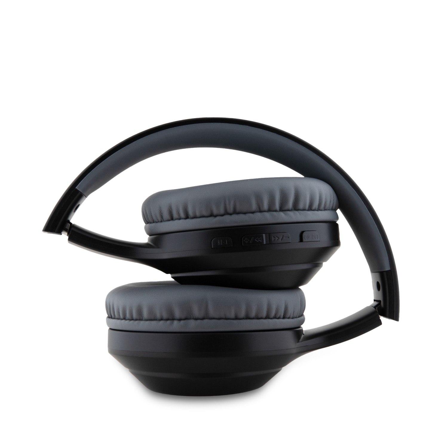 Guess Classic Silver Logo Bluetooth Stereo Headphone Black