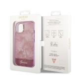 Guess PC/TPU Jungle Zadní Kryt pro iPhone 14 Plus Pink